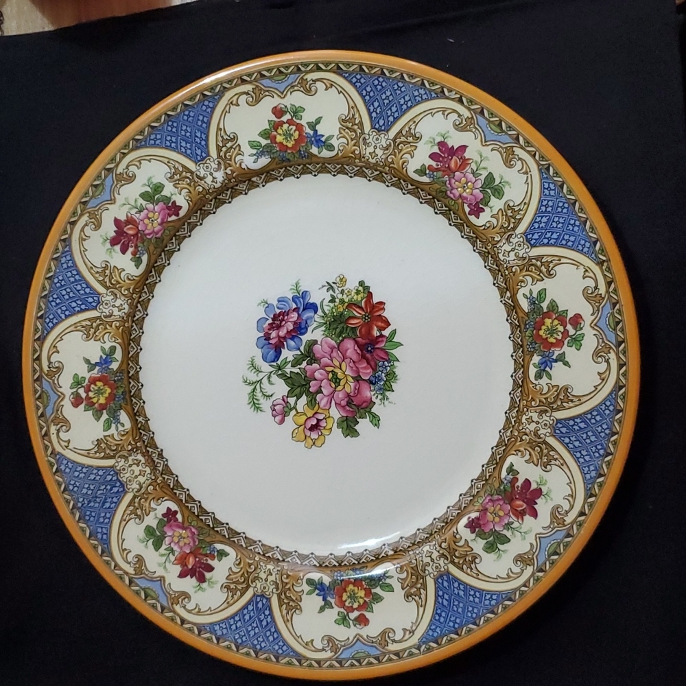 Vintage 10.5" Johnson Bros Pareek Decorative Plate